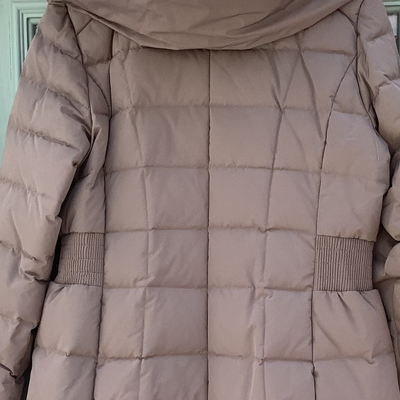 Cole Haan Taupe Puffer Coat - Picture 4 of 10